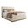 La Costa Coronado Queen Upholstered Bed In Cream