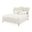 La Marisia California King Upholstered Bed In Tranquil and Champagne Gold