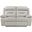 Laconia Double Reclining Loveseat In Gray