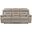 Laconia Double Reclining Sofa In Brown