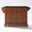 Lafayette Granite Top Full Size Kitchen Island/Cart In Black and Cherry