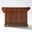 Lafayette Stone Top Full Size Kitchen Island/Cart In Cherry and White
