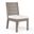 Laguna Armless Dining Chair in Canvas Flax