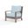 Laguna Club Chair in Canvas Skyline