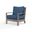 Laguna Club Chair in Spectrum Indigo