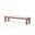 Laguna Dining Bench in Canvas Natural