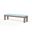 Laguna Dining Bench in Canvas Skyline
