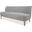 Laguna Kitchen Sofa In Light Grey