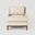 Laguna Lounge Chair In Natural