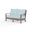 Laguna Loveseat in Canvas Skyline