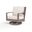 Laguna Swivel Club Rocker in Canvas Natural