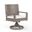 Laguna Swivel Dining Chair in Canvas Flax