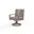 Laguna Swivel Dining Chair in Canvas Granite