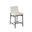 Lahni 17.75 Inch Boucle Fabric Counter Height Chair In White