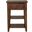 Lake House Brown Chair Side Table