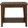 Lake House Brown Square Lamp Table