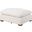 Lakeview Upholstered Ottoman Ivory