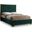 Lana Velvet Full Bed In Green