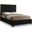 Lana Velvet King Bed In Black
