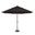 Lanai Pro 11' Octagon Auto Tilt with Starlight Umbrella In Black