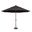 Lanai Pro 11' Octagon Auto Tilt with Starlight Umbrella In Black