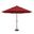 Lanai Pro 11' Octagon Auto Tilt with Starlight Umbrella In Really Red