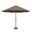 Lanai Pro 11' Octagon Auto Tilt with Starlight Umbrella In Taupe