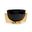 Lander Bowl In Black and Gold