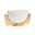 Lander Bowl In Cream and Gold