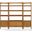 Landon 3-Piece Etagere Bookcase Set In Acorn