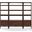 Landon 3-Piece Etagere Bookcase Set In Mahogany