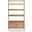Landon Large Etagere Bookcase In Acorn