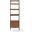 Landon Small Etagere Bookcase In Mahogany