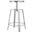 Lang Iron Counter/Bar Stool In Silver