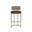 Larissa Barstool In Eglinton Espresso and Gellar Earth
