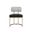 Larissa Dining Chair In Bravo Black and Halton Birch