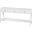 Lark 3 Drawer 65 Inch Console Table In White