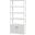Lark 4-Tier Etagere Bookcase In White