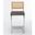 Latham Bar Height Stools Set of 2 In Platinum