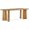 Laurel 84 Inch Dining Table In Natural