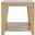 Laurel Creek 24 Inch Square End Table with Open Shelf In Natural