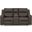 Lavenhorne Double Reclining Loveseat With Console In Granite