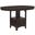 Lavon Oval Counter Height Table Espresso