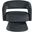 Lavon Swivel Chair In Dark Gray