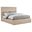 Lawson 55-Inch Upholstered Eastern King Platform Bed In Light Saddle