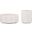 Layne Round Occasional Table Set In White Wash