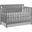 Lazio 4 In 1 Convertible Crib In Dove Gray