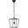 Maddox 9.75" Black 1 Light Pendant