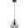 Jago 9.8" Black 1 Light Pendant