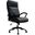 Leather Desk Chair In Black